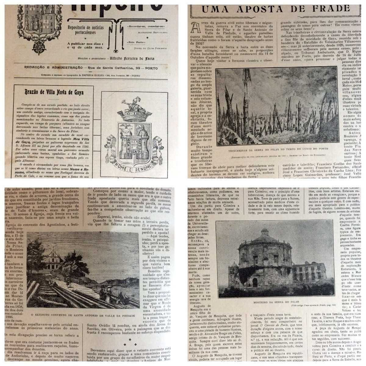 Um pouco da história do Porto e arredores, 1926. A escolher