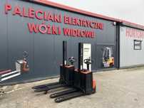 Paleciak elektryczny wózek widłowy Toyota Najmniejszy 2000kg 160 cm