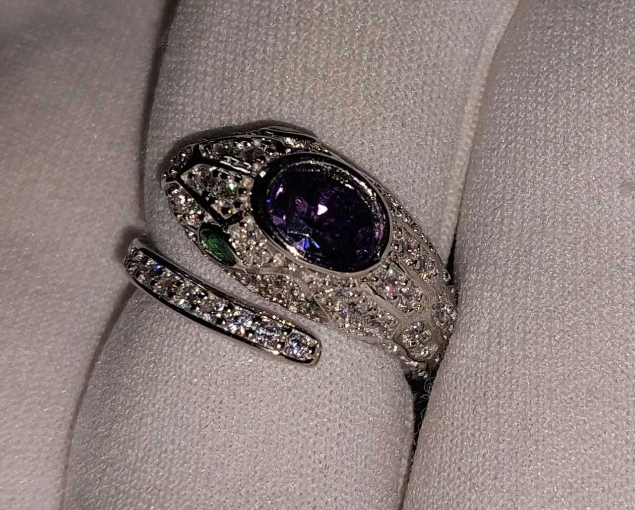Серебряное кольцо Безразмерное
