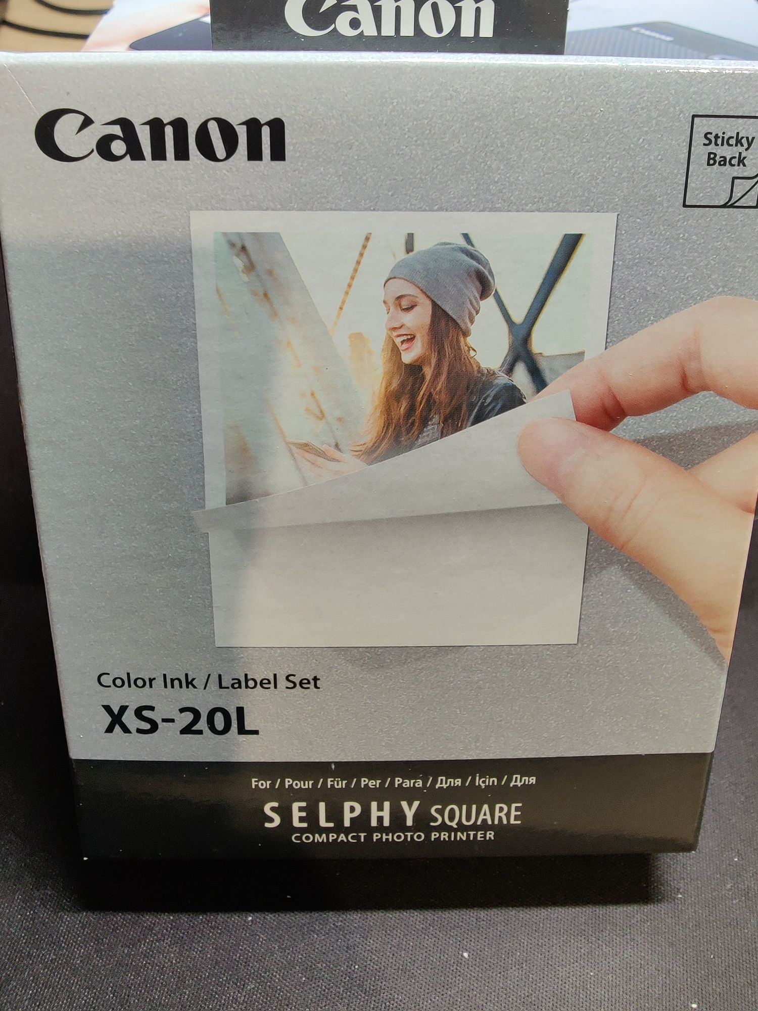 Nowy Canon Selphy Square QX10 Czarny + 20 szt papieru