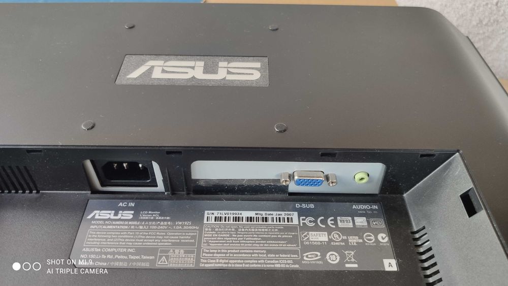 monitor ASUS monitory samsung 19-22 cale