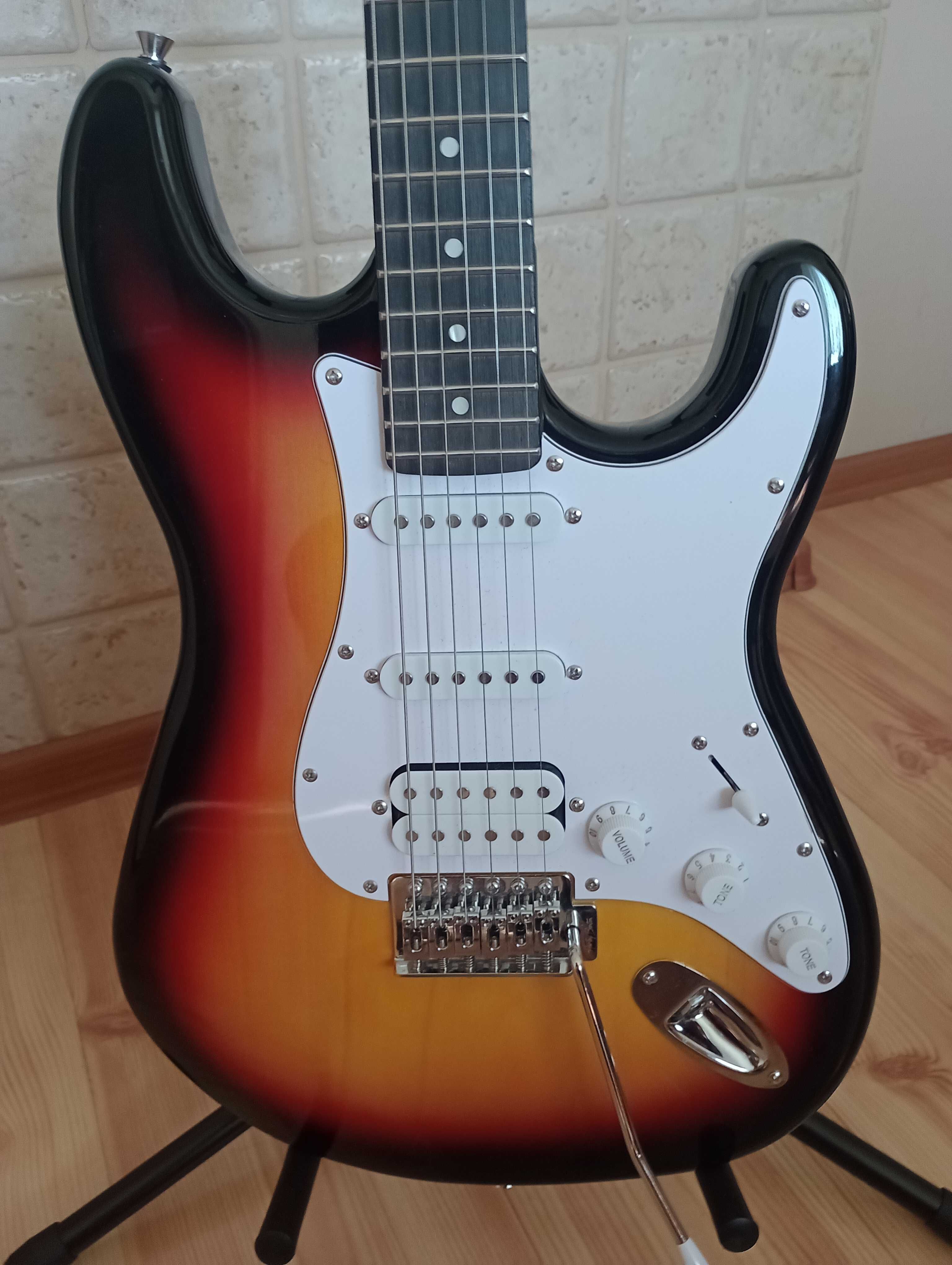 Gitara elektryczna Harley Benton po regulacji