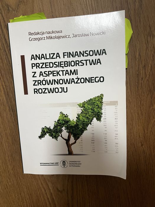 Analiza finansowa przedsiębiorstwa z aspektami zrównoważonego rozwoju