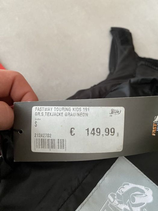 Strój na motocykl młodzieżowy