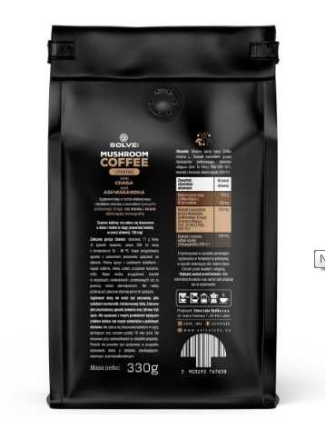 Грибна КАВА 330г Чага + АШВАГАНДА | MUSHROOM COFFEE Ashwagandhy