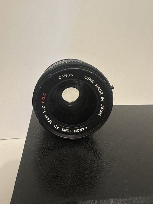 Objetiva canon 35mm 1:2 encaixe FD