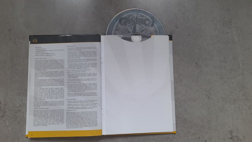 Saga gothic gamebook(noc kruka,zmierzch bogów, gothic 3)