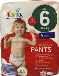 Підгузки-трусики Mamia Premium Pants XL 6 (14+ кг) 18 шт Ціна з достав