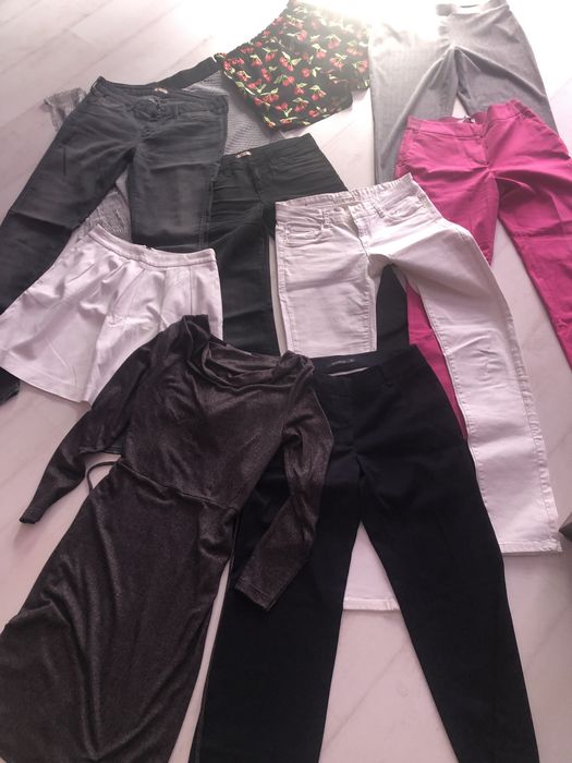 Zestaw ubran spodnie , sukienka spódniczki 36/38/40