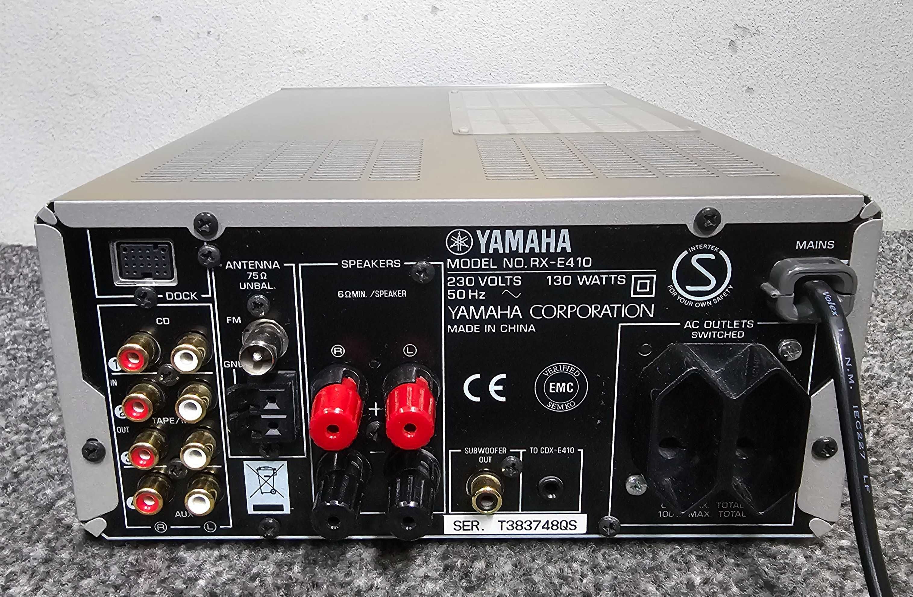 Radio  STEREO Yamaha RX-E410 Natural Sound. PianoCraft. wysyłka 0 zł