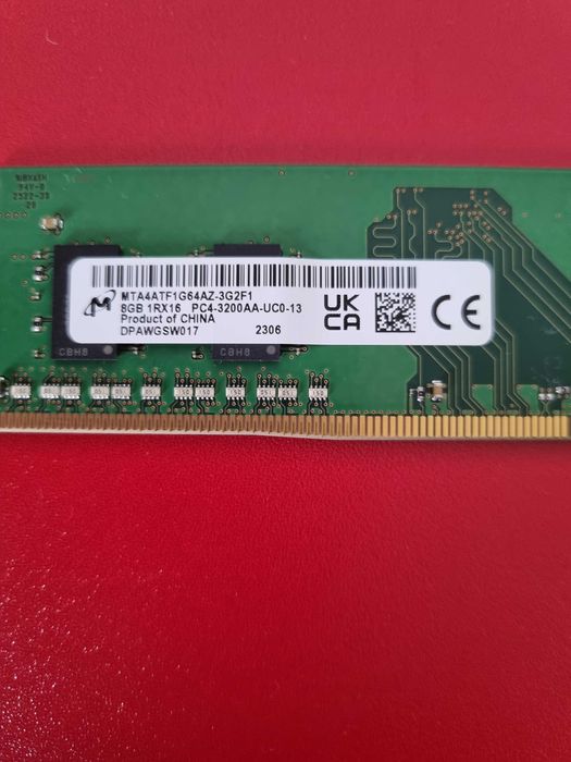 Memória RAM 8GB DDR4 3200MHz