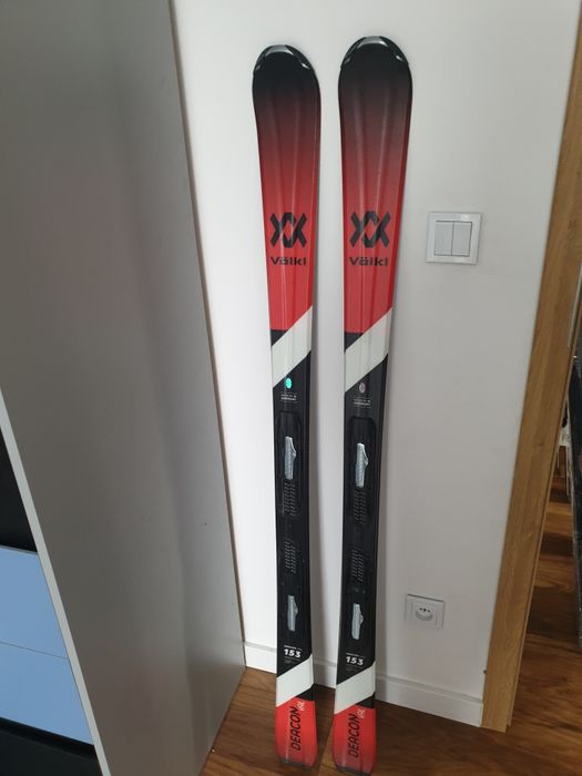 Volkl deacon vail 153 cm bez wiązań