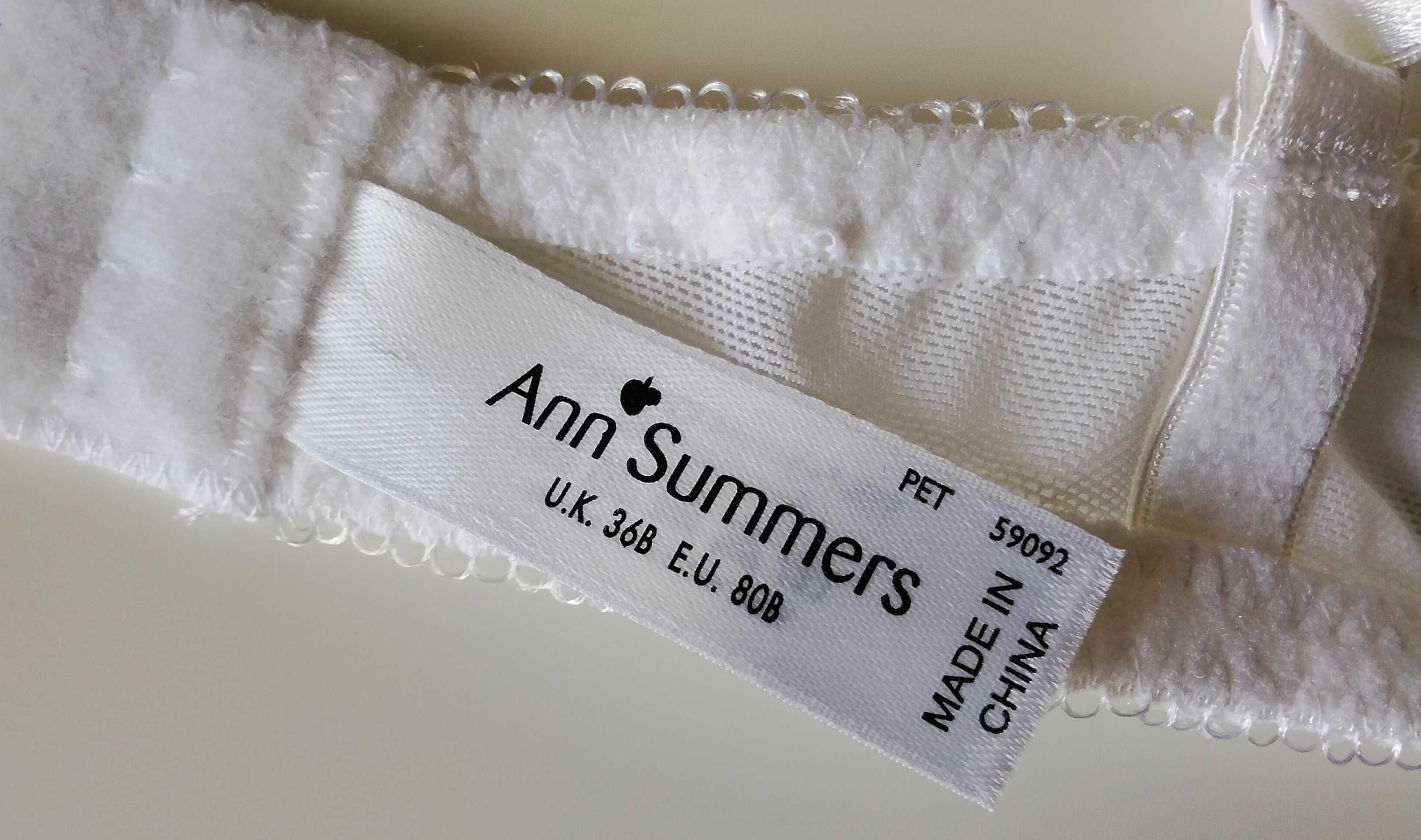 Бюстгалтер лівчик Білий ажурний мереживний Ann Summers 80B
