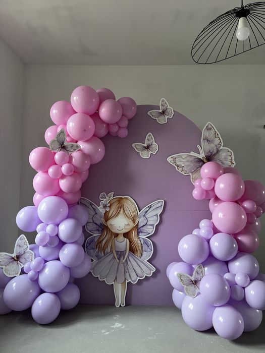 Ścianki balonowe, personalizowane dekoracje, dekoracje stołu