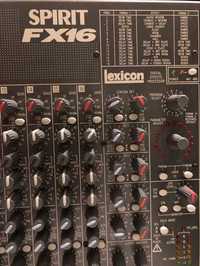 SOUNDCRAFT Spirit FX 16 - Mixer with Lexicon Effects !