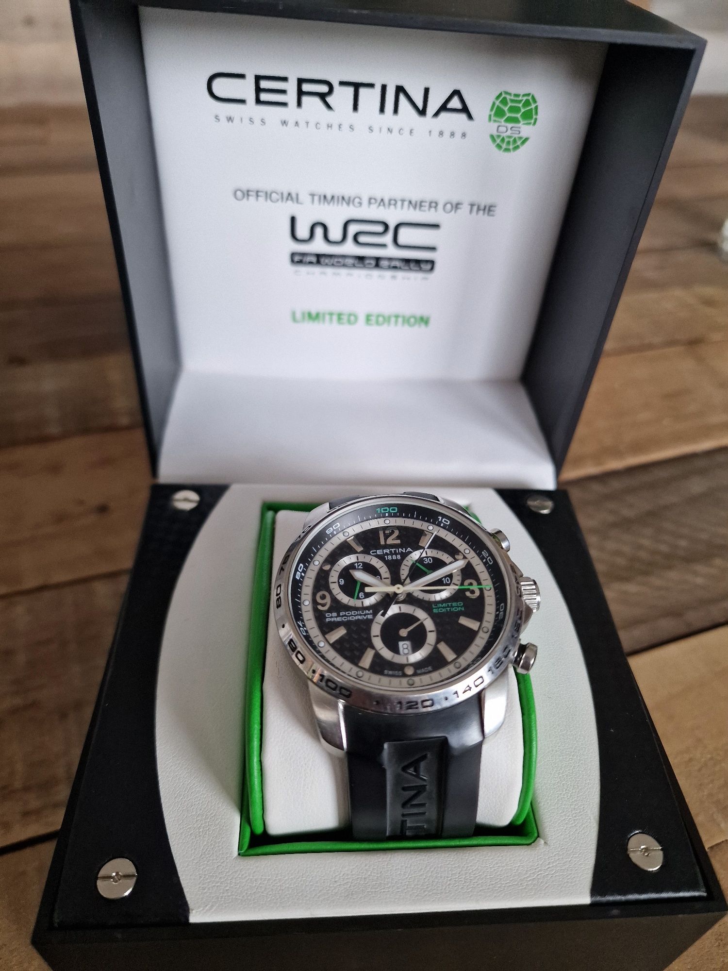 Limitowany zegarek Certina DS Podium FIA World Rally Championship WRC