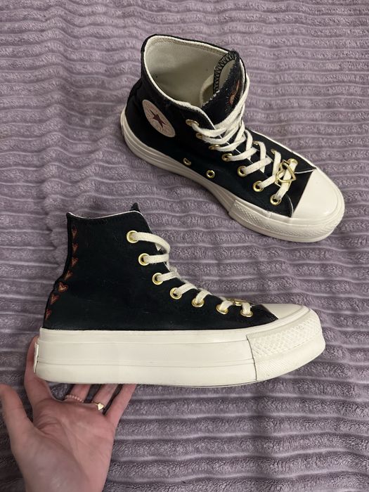 Кеди жіночі Converse Chuck Taylor All Star Lift Black A05138C