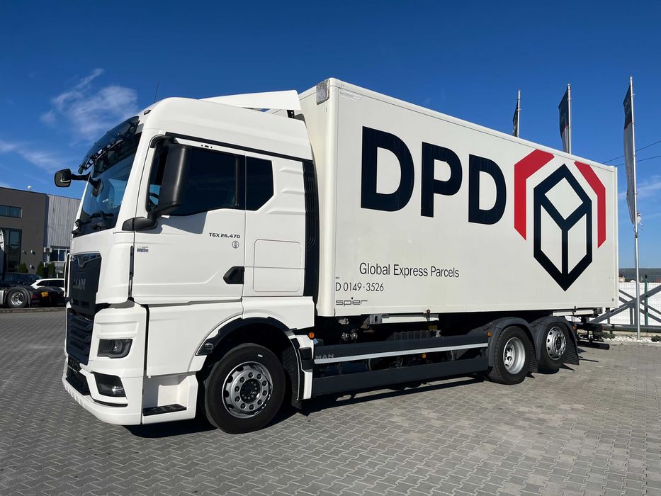 MAN TGX 26.470 6X2-4 LL BDF 2021 Промтоварний фургон-контейнер