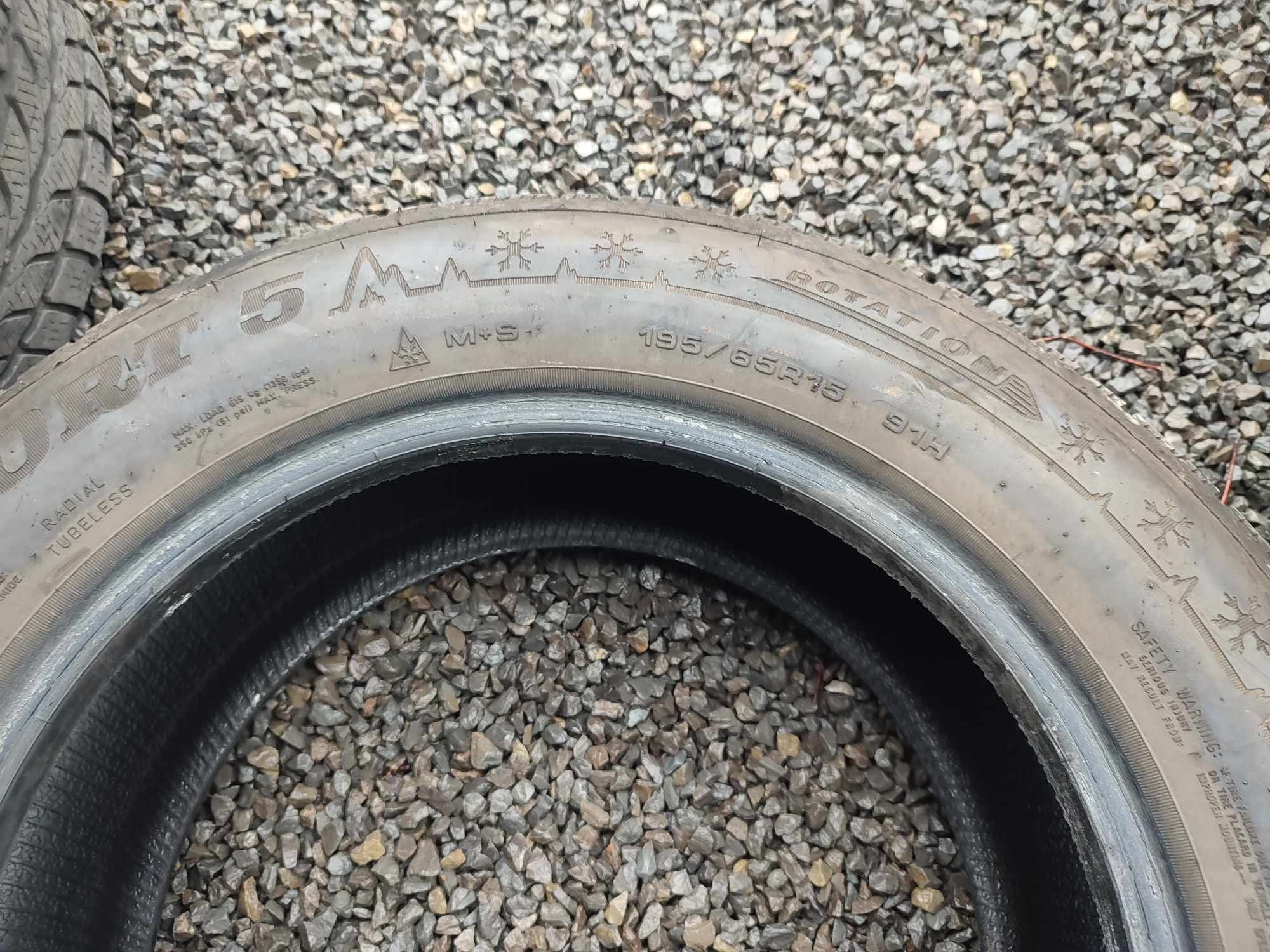 Opony zimowe 195/65 R15