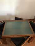 Mesa de sala de estar+ 6 cadeiras