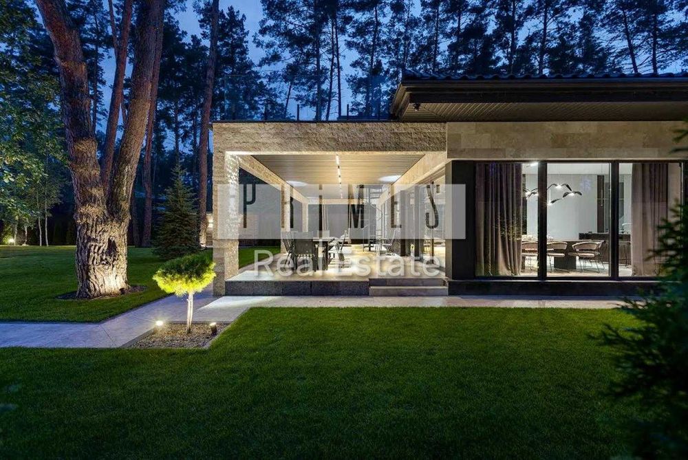 Продажа дизайнерского дома 183м2, бассейн, ул. Лесная, Плюты