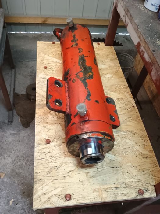 Siłownik hydrauliczny 35t prasa dwustronnego działania duży mocny