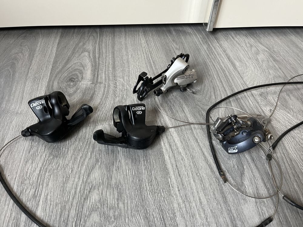 Перекидки і перемикачі Shimano Deore