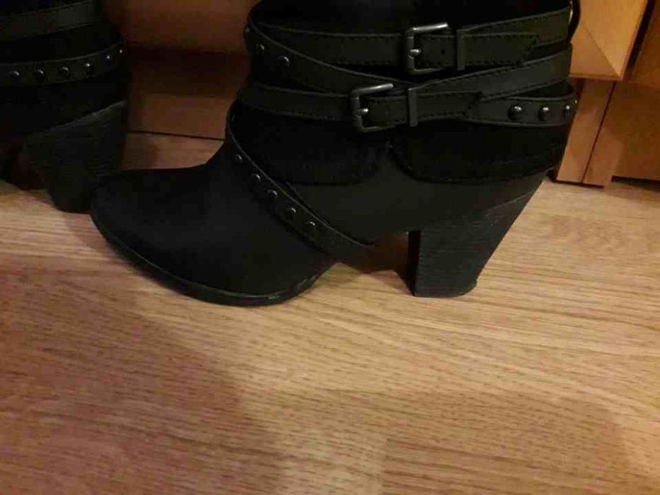 KOZAKI damskie czarne długie