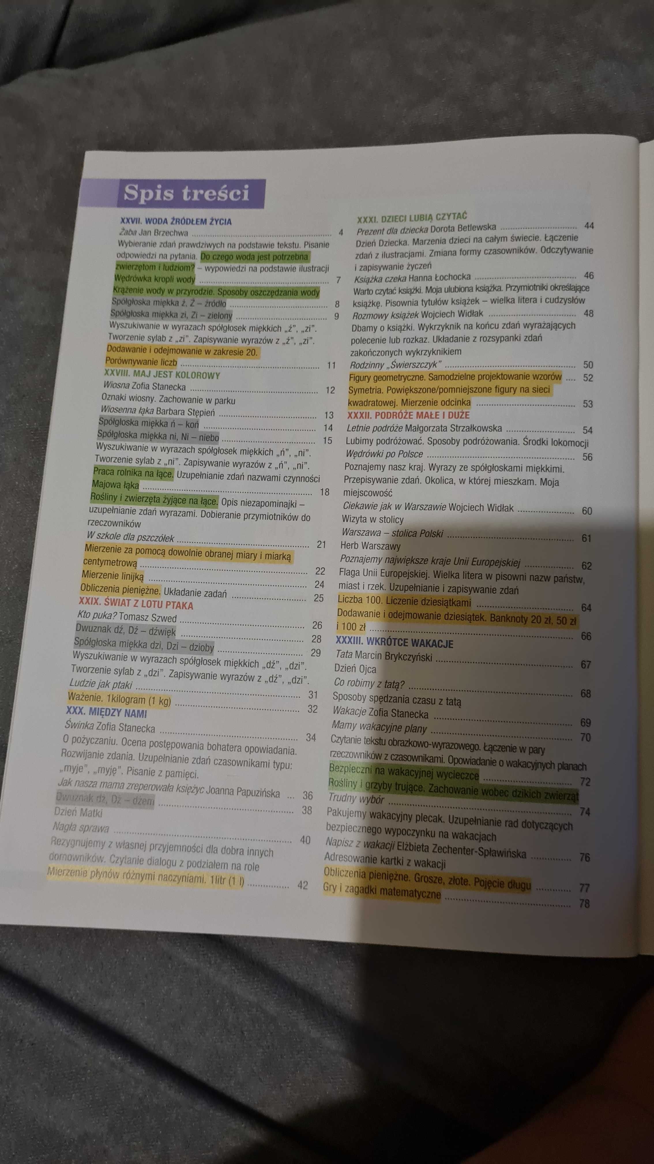 Elementarz XXI wieku klasa 1 ćwiczenia cz.  3 i 4 materiały edukacyjne