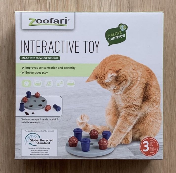 Zabawka interaktywna dla kota psa Zoofari