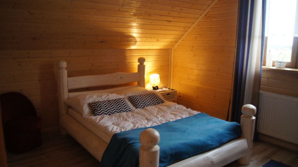 Mazury Mikołajki domek  nad jeziorem, jacuzzi, sauna,11 osób