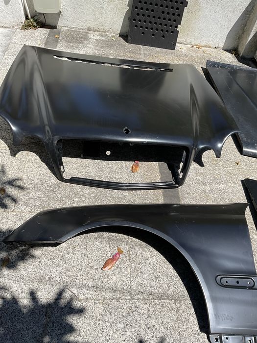 Capot mercedes guarda lamas