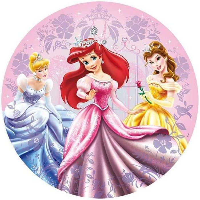 Opłatek na tort Urodziny Śnieżka Bella Kopciuszek Księżniczka