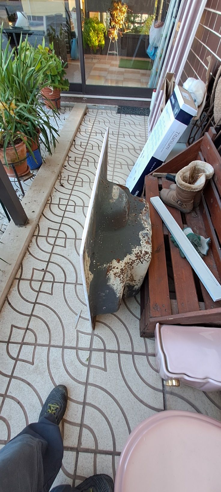 Base ferro fundido e antiguidades