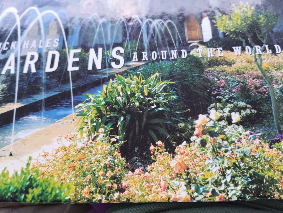 Gardens around the world M.Hales album ogrody świata projekty plany