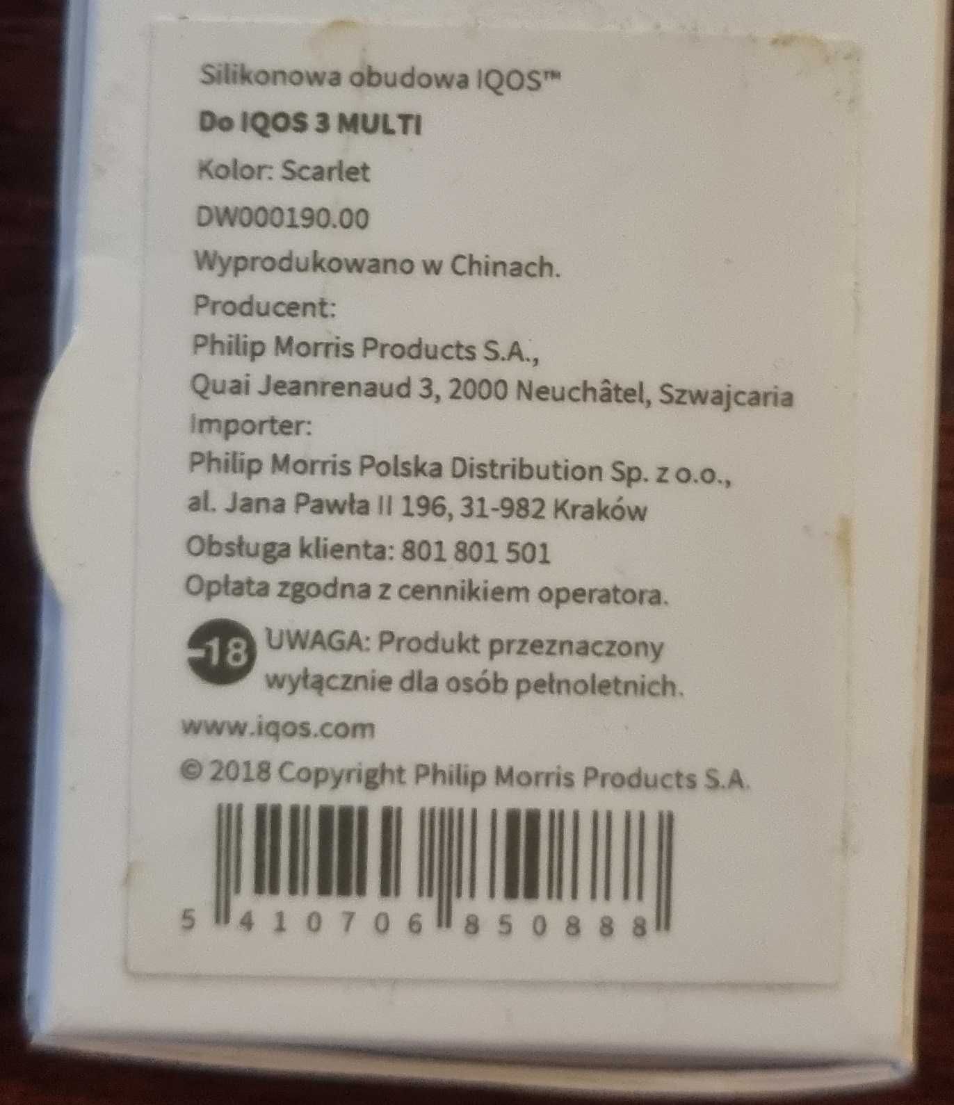 Silikonowe etui osłonka do IQOS 3 Multi, fiolet