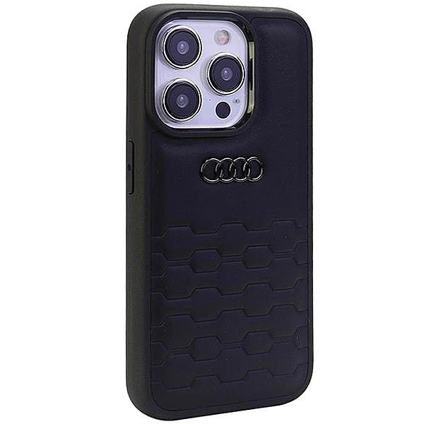 Etui Audi GT Synthetic Leather do iPhone 15 Pro Max - czarne