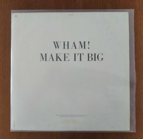 Wham disco de vinil "Make It Big"