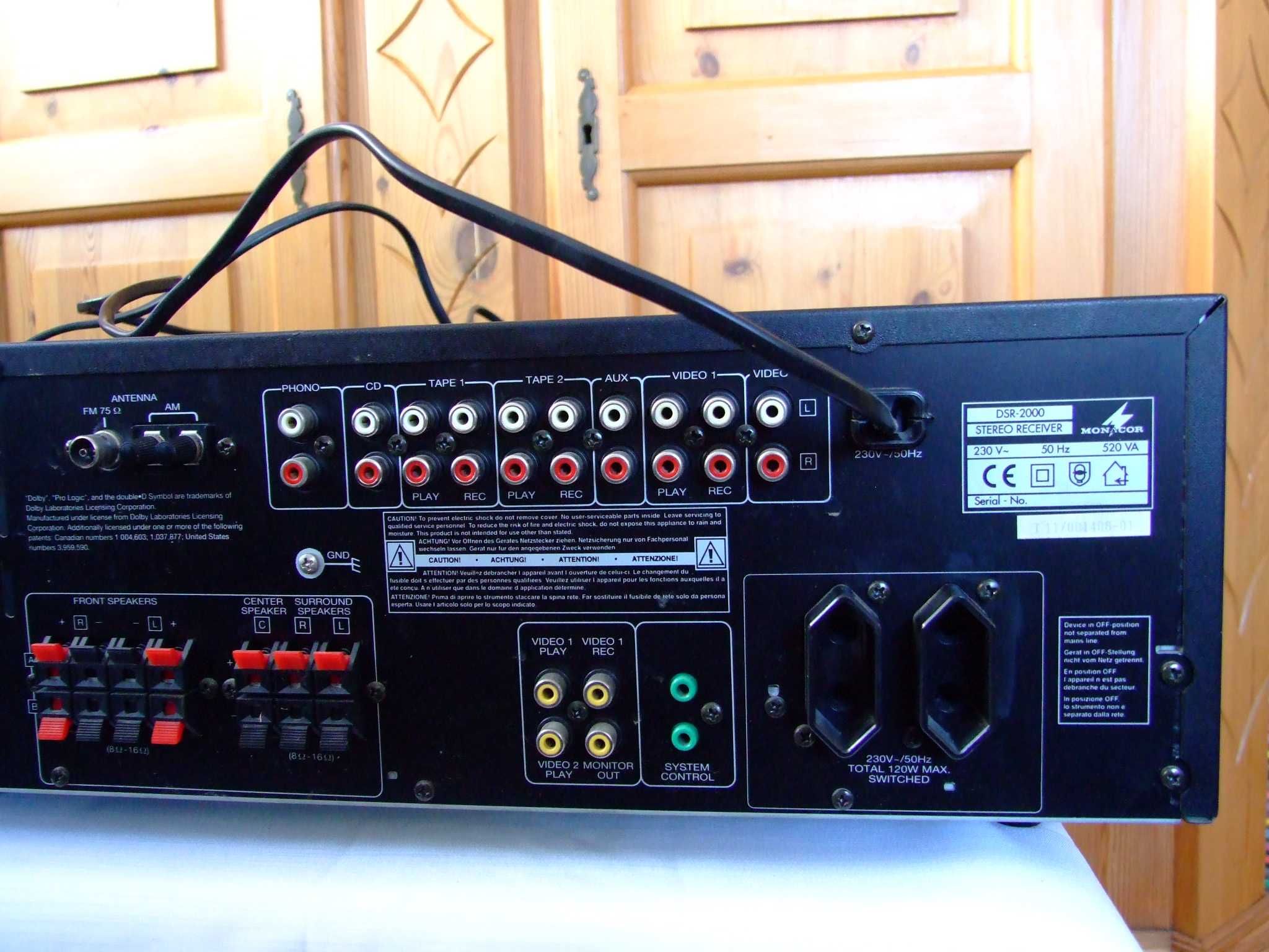 Monacor DSR-2000 Unikat Dobry Stan