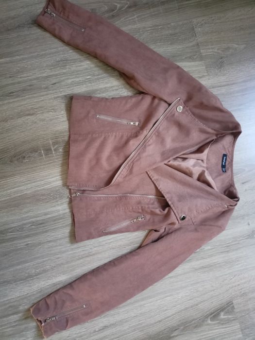 Ramoneska Boohoo r.s brązowa