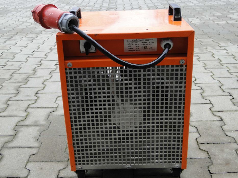 Nagrzewnica elektryczna TROTEC Dikair DE100 3.3 9 15 18kW wentylator