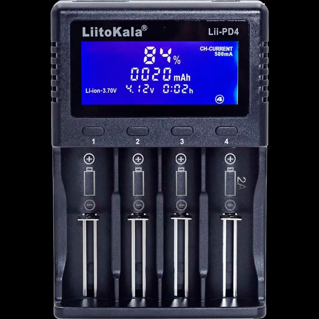 Лучшее зарядное LiitoKala Lii-PD4 LiitoKala Lii-600