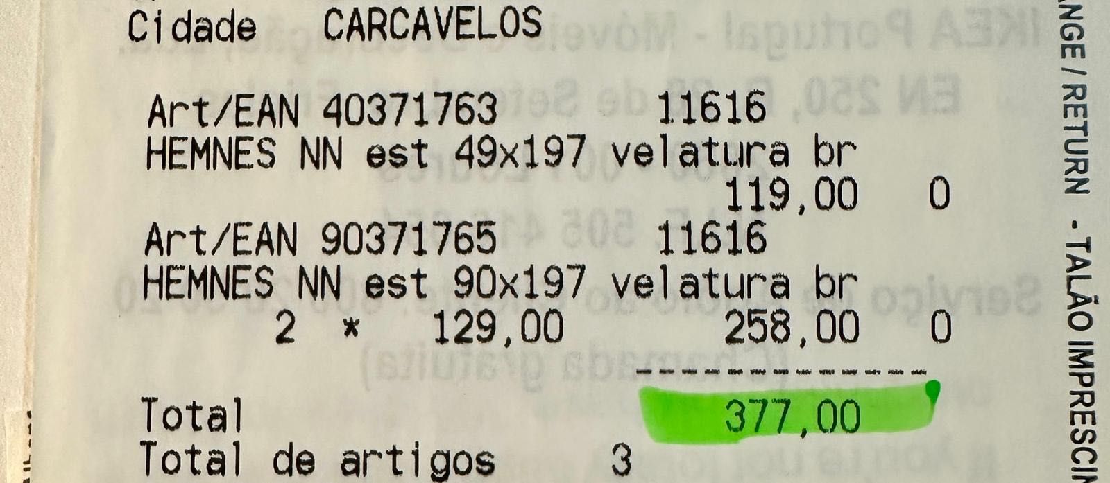 3 estantes HEMNES IKEA de 198 cm de altura