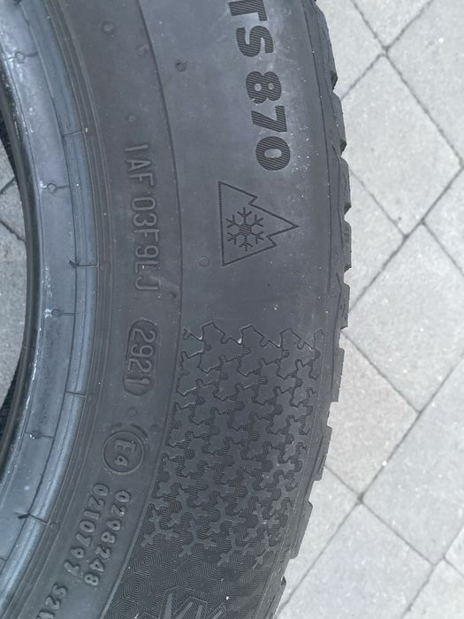 Резина шини Continental WinterContact TS 870 195/65 R15 6 мм 2021 р