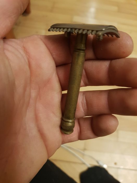 Stara maszynka do golenia Loft + Stare żyletki