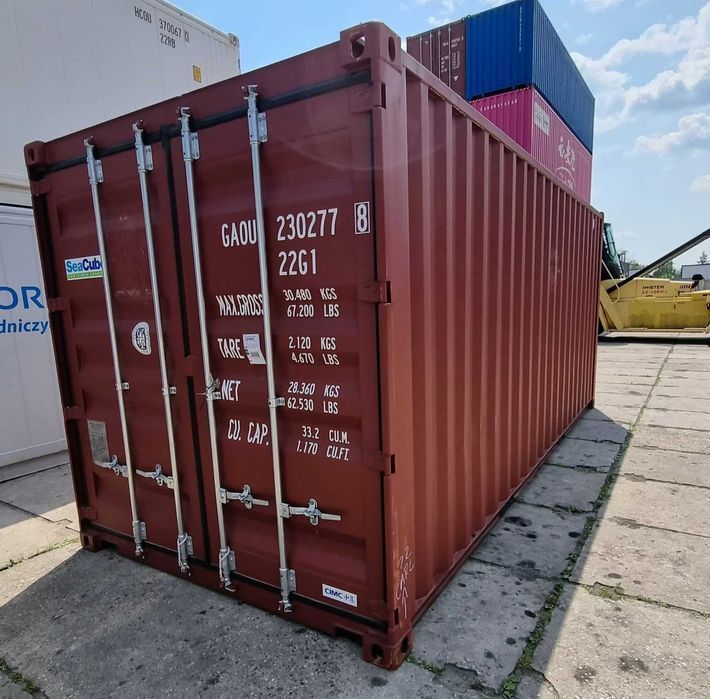 Kontener morski 20'DC one way nowy 6m / KK