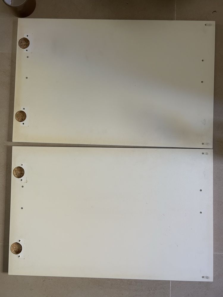 2 portas/frentes de gaveta 60x38 Selsviken Ikea