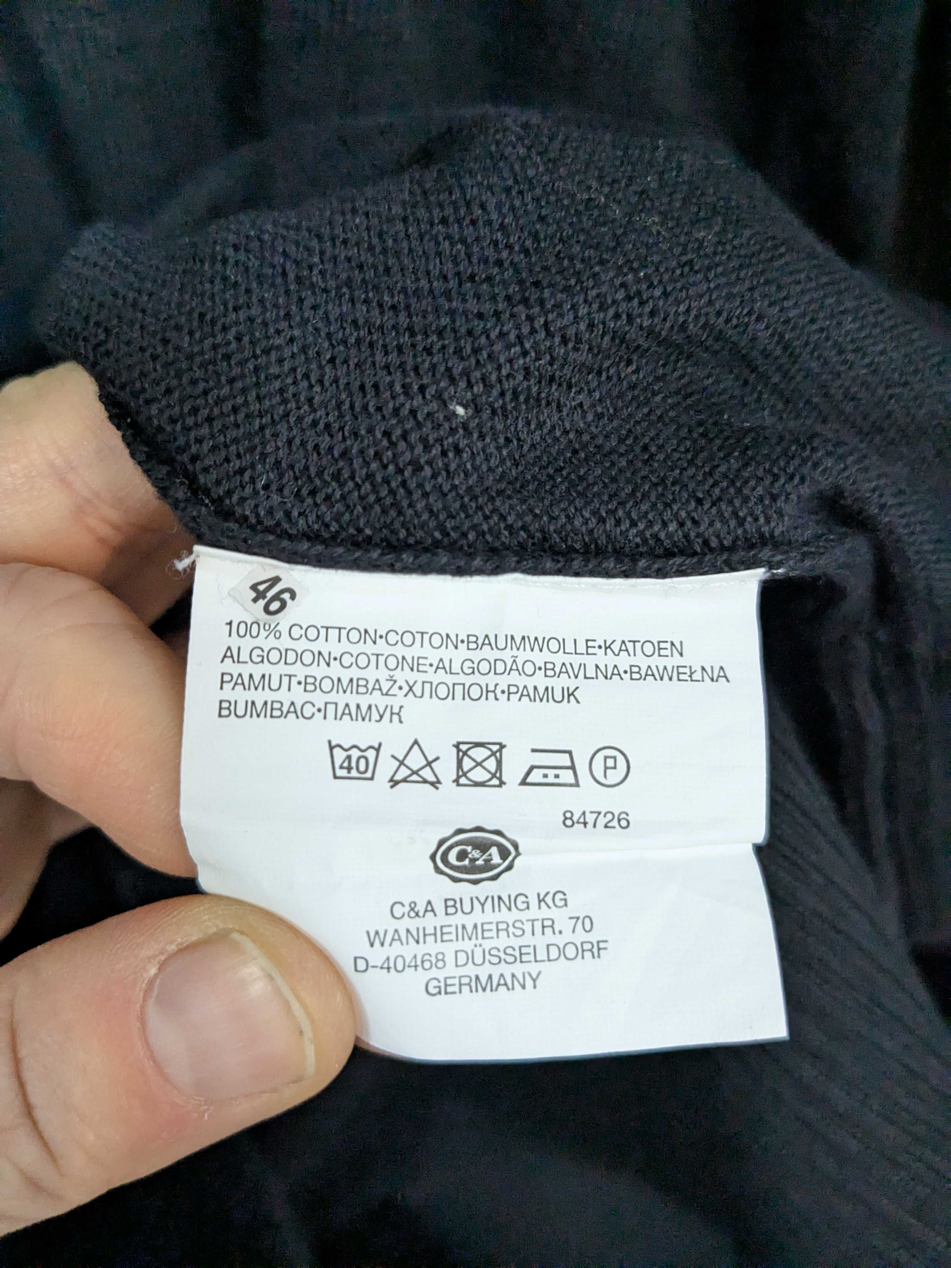 Sweter Angelo Litrico czarny bawełna rozm. M