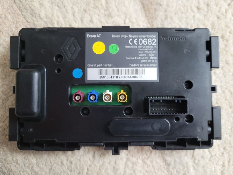 Монітор, екран навігації Renault TOM-TOM 259153411R Megane 3, Scenic 3