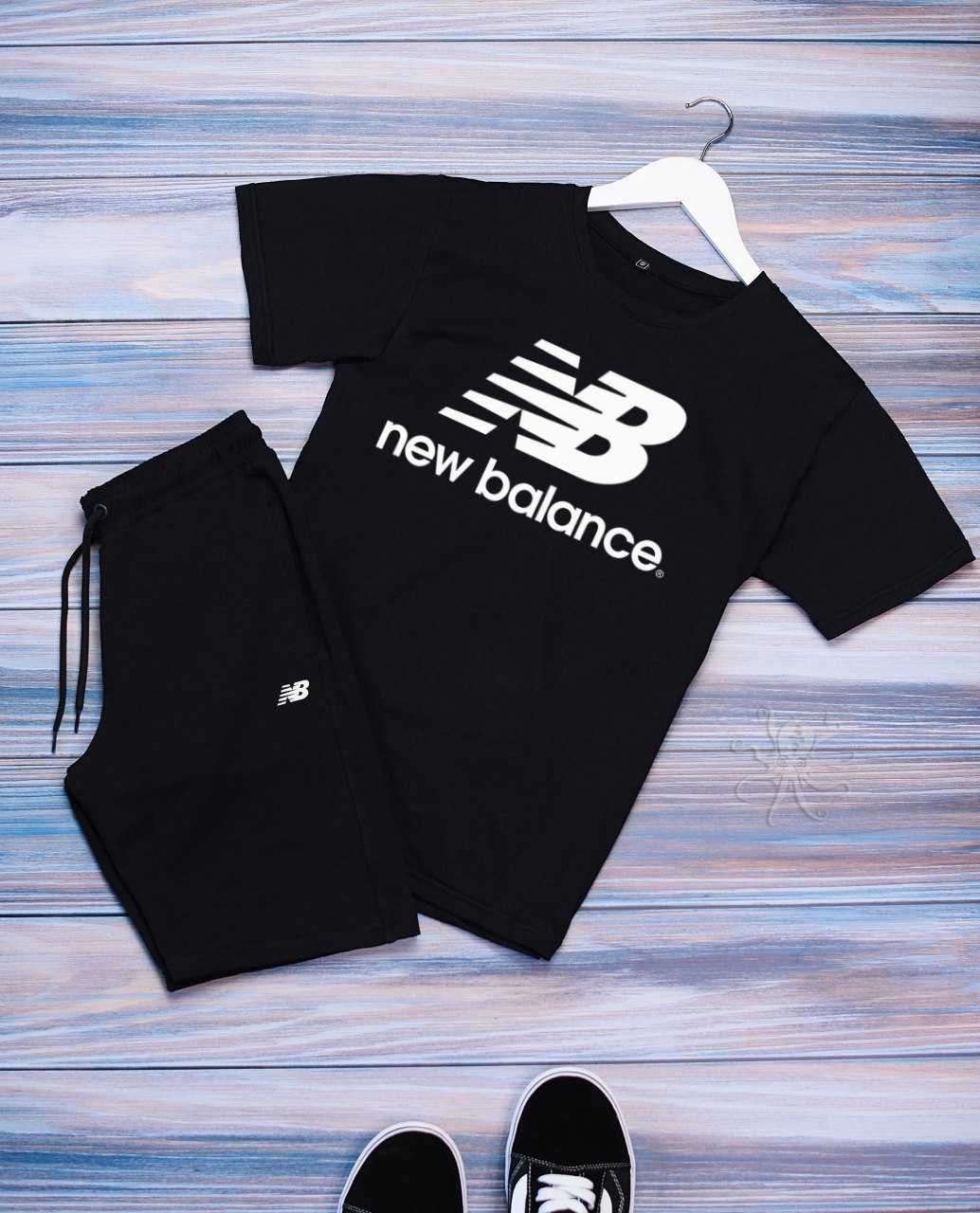 ТОП! Костюм на літо футболка+шорти New Balance спортивний комплект NB